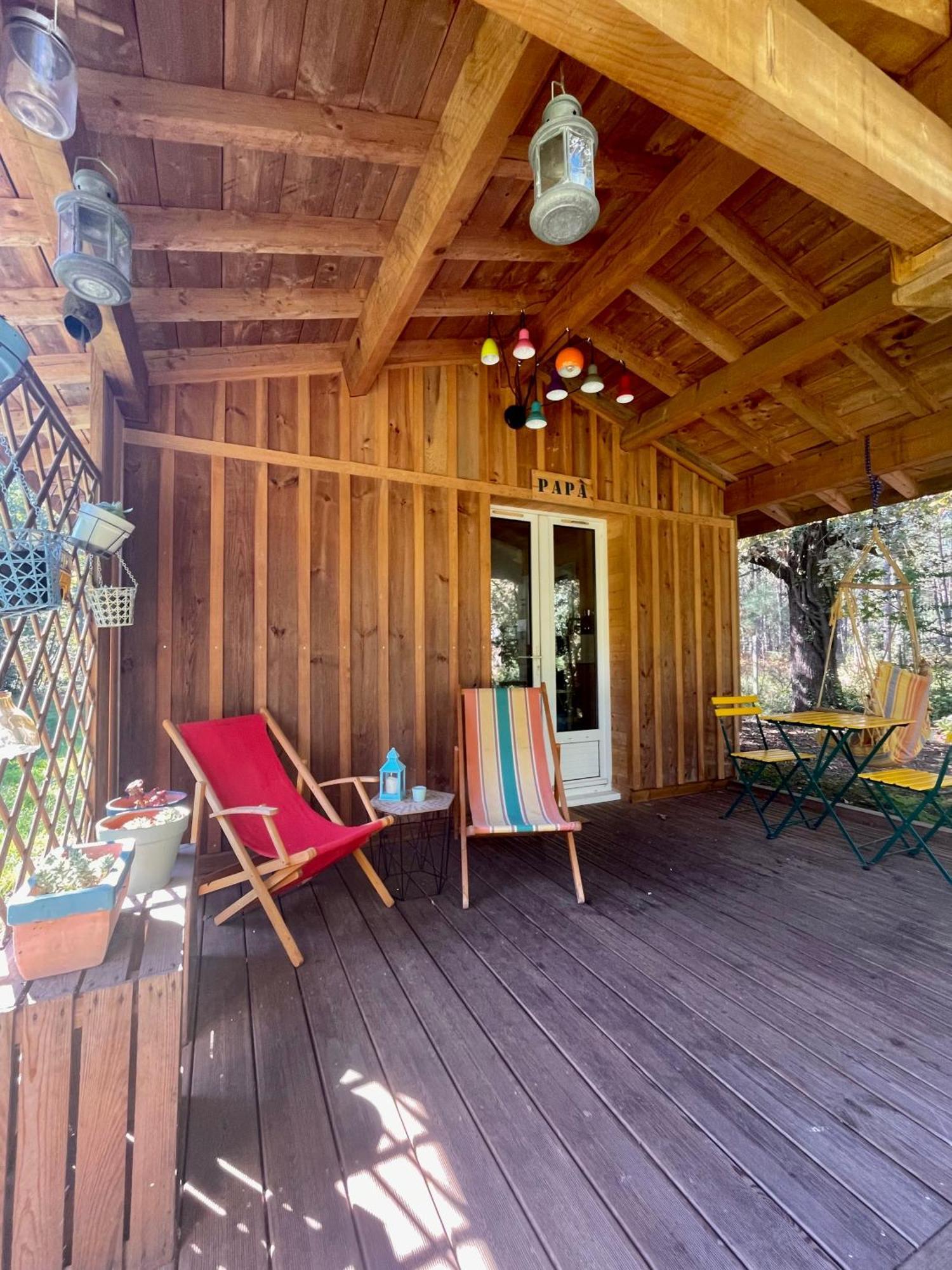 Cabane Au Milieu Des Pins - Domaine Temali Labouheyre Eksteriør bilde